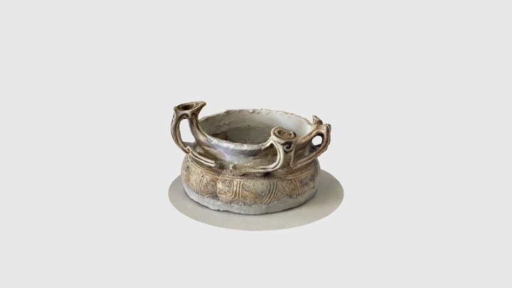 上小島遺跡出土 縄文土器(深鉢/通番26) 3D Model