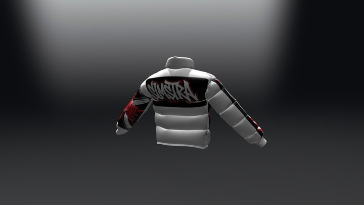 Simstra_PufferWhite 3D Model