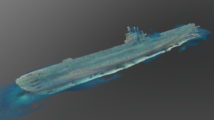 HMS Stubborn point cloud 3D Model