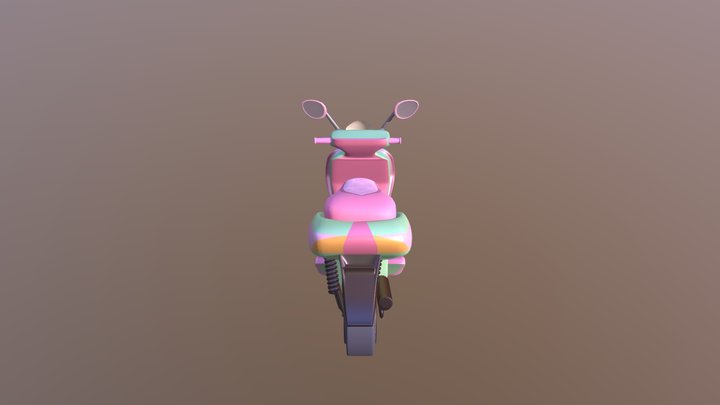 Gem's moped 3D Model