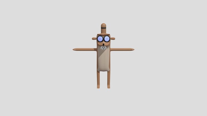 Rigby 3D Model