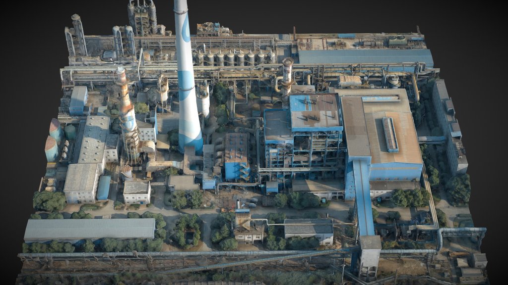 Thermal power plant, Chimney
