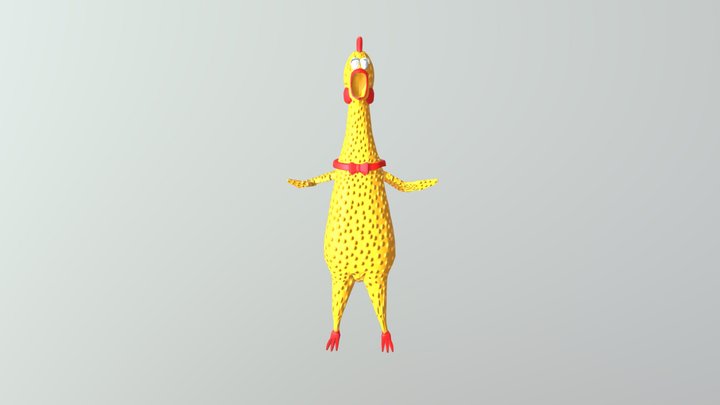 Dancing Chicken VOQIN' 3D Model