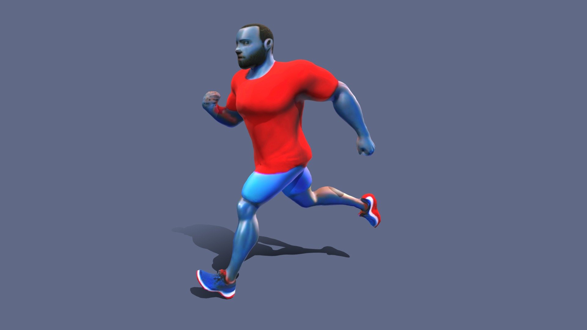 Homem Negro Correndo - black man running - Download Free 3D model by ...