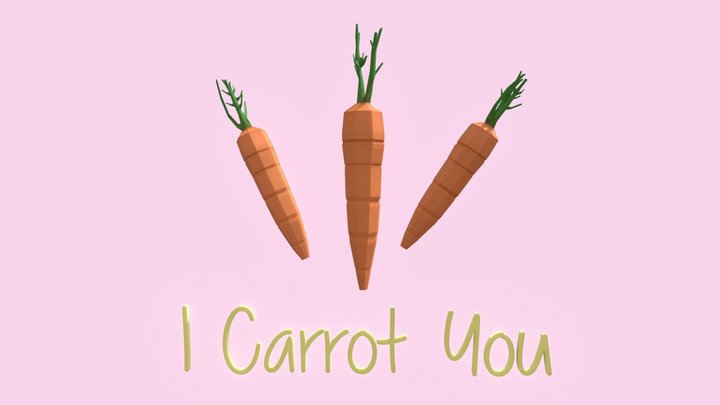 I carrot you!!! – Modello 3D gratuito STL