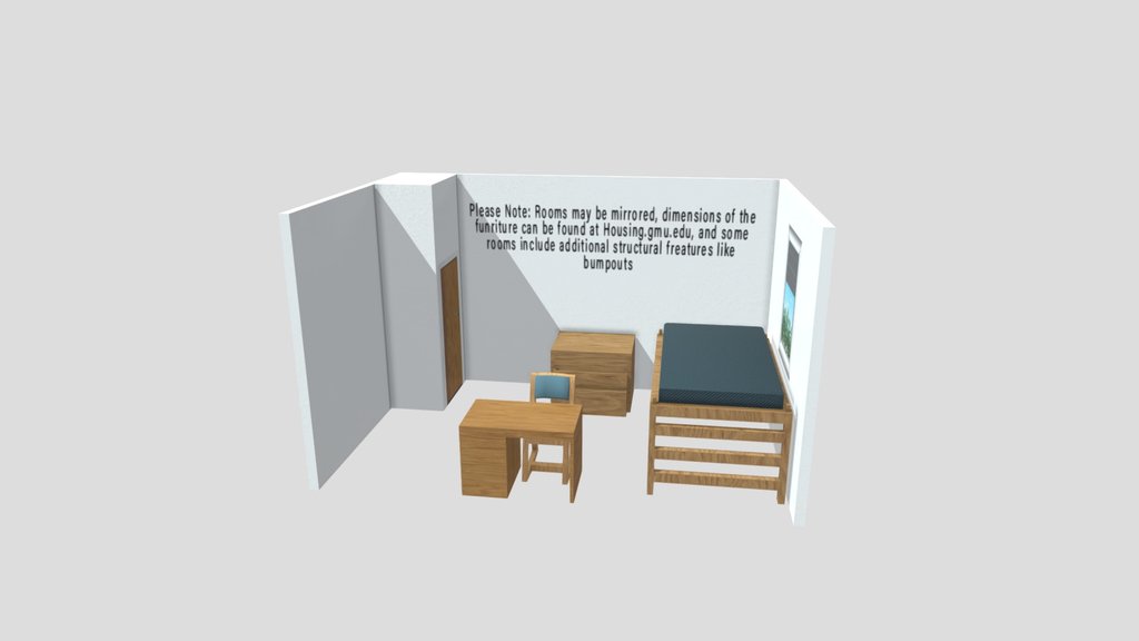 GMU Potomac HeightsLiberty Square A 3D model collection by Xavier
