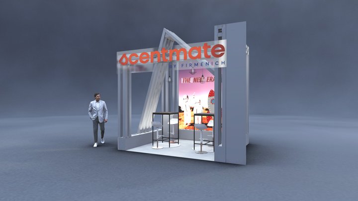 Stand Scentmate - Munich 3D Model