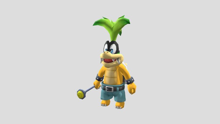 Summer Iggy (Shirtless) 3D Model