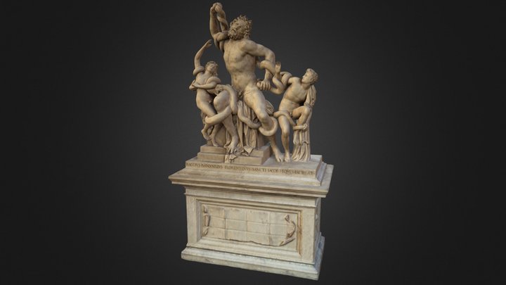 Laocoön and His Sons 3D Model