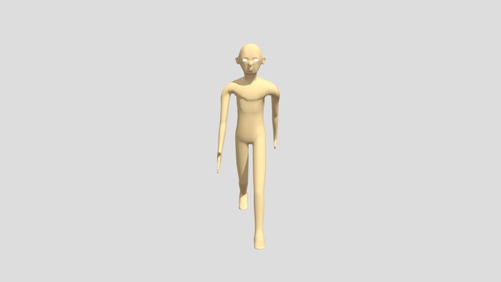 Body Walking 3D Model