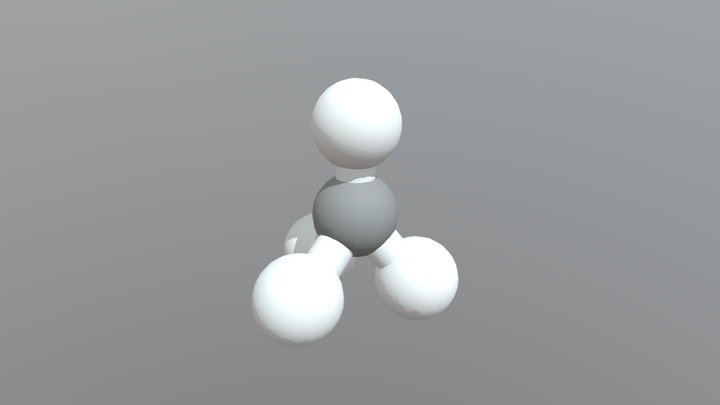 Метан 3D Model