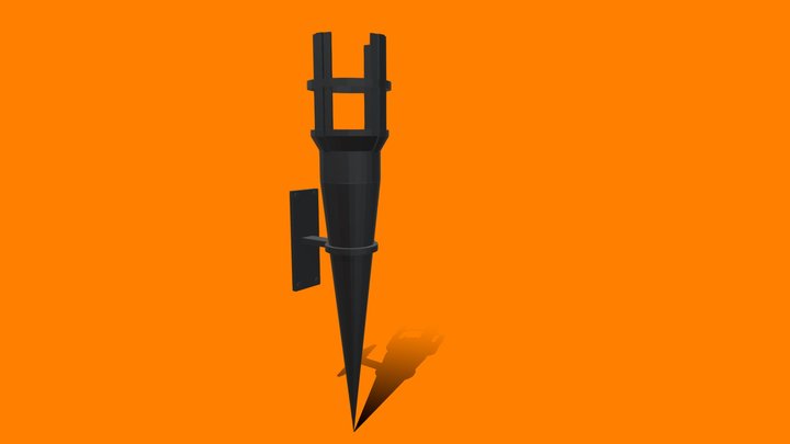 Wall  torch 3D Model