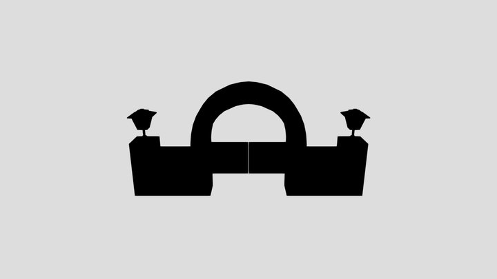 Gate_Sculpture 3D Model