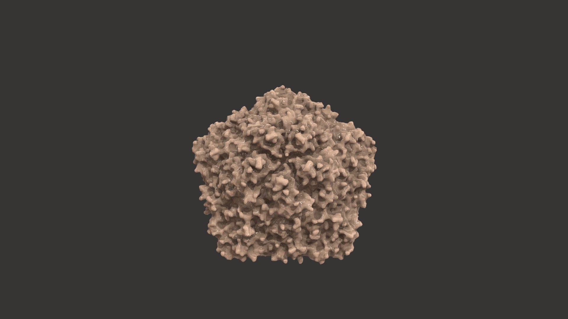 Virus Capsomer Model [surface structure 3]
