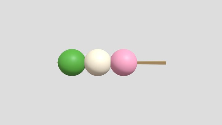 Dango 3D models - Sketchfab