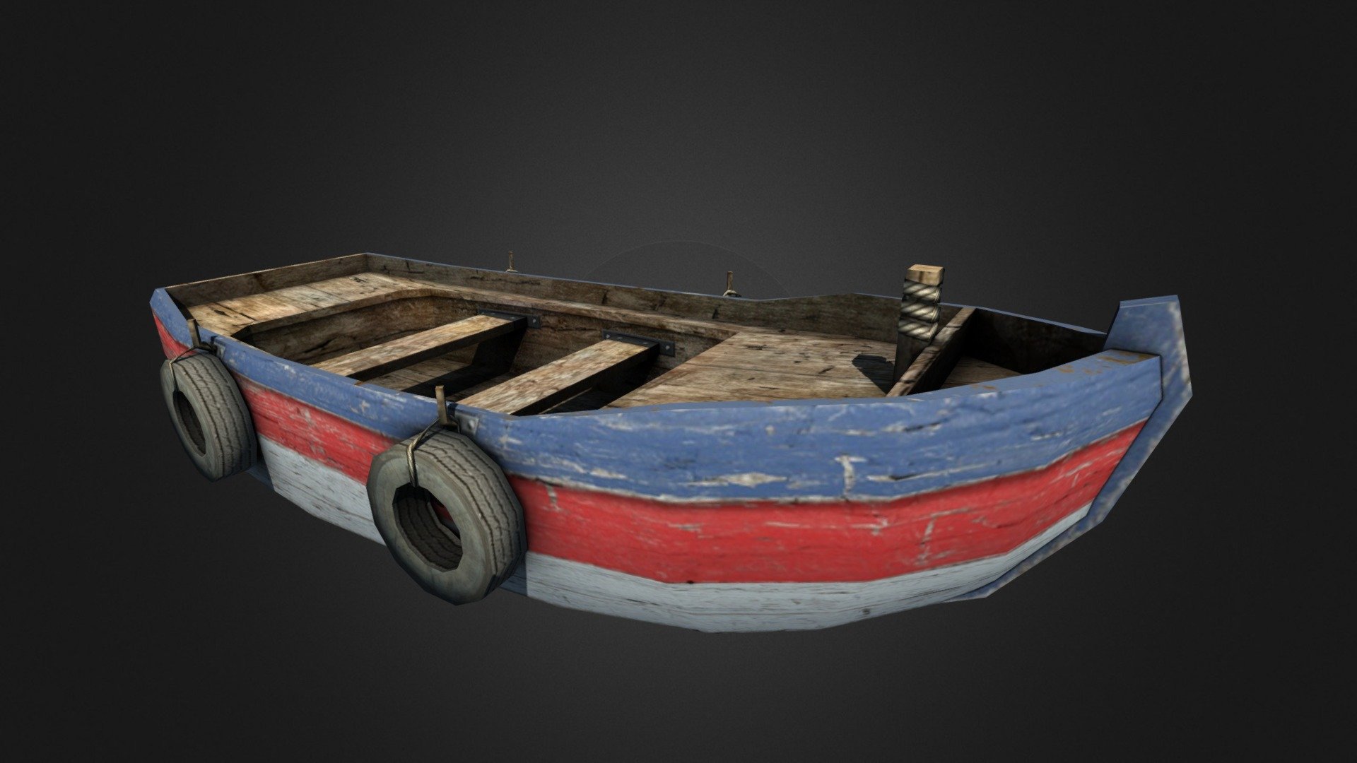 Small Wooden Boat