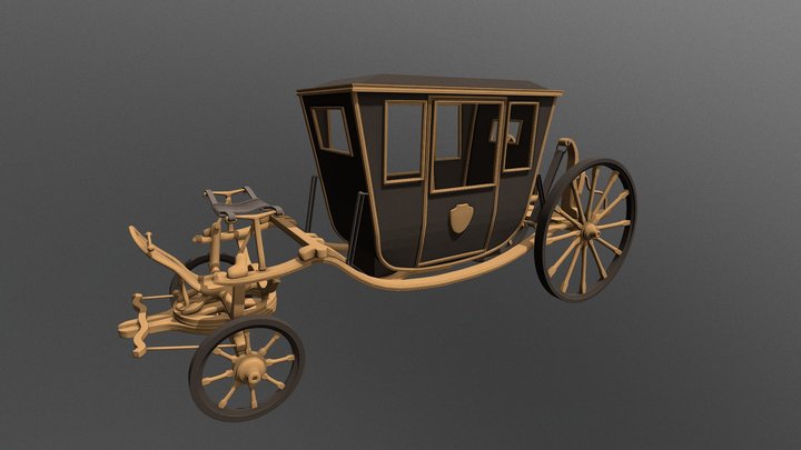 Carriage 4 3D Model