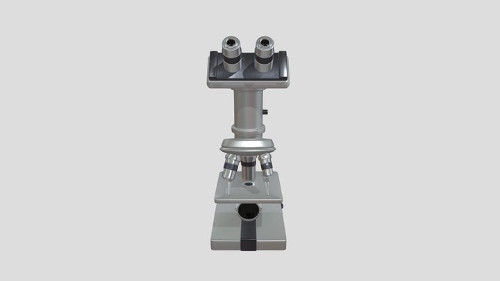 MICROSCOPIO 3D Model