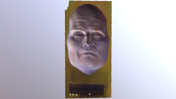 Charlton Heston Face Mold 3D Model
