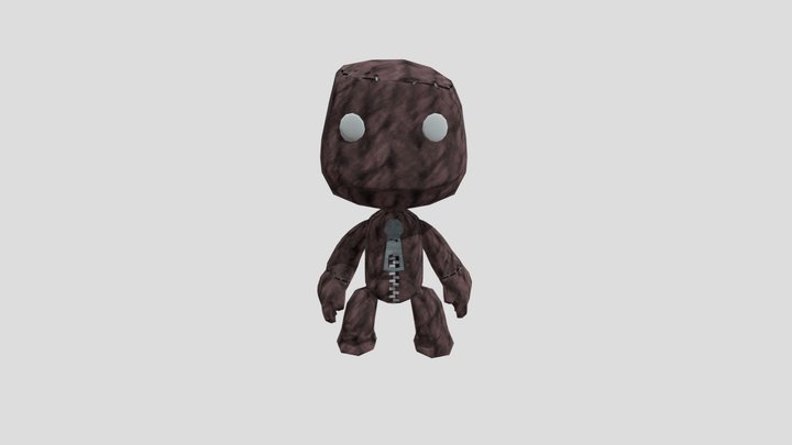 LittleBigPlanet | Broken UVs Sackboy 3D Model