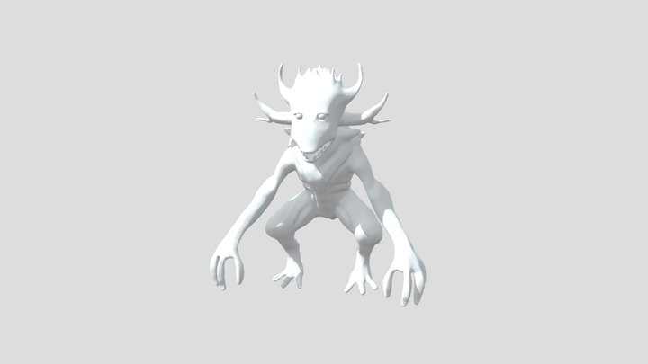 Thorns monster 3D Model