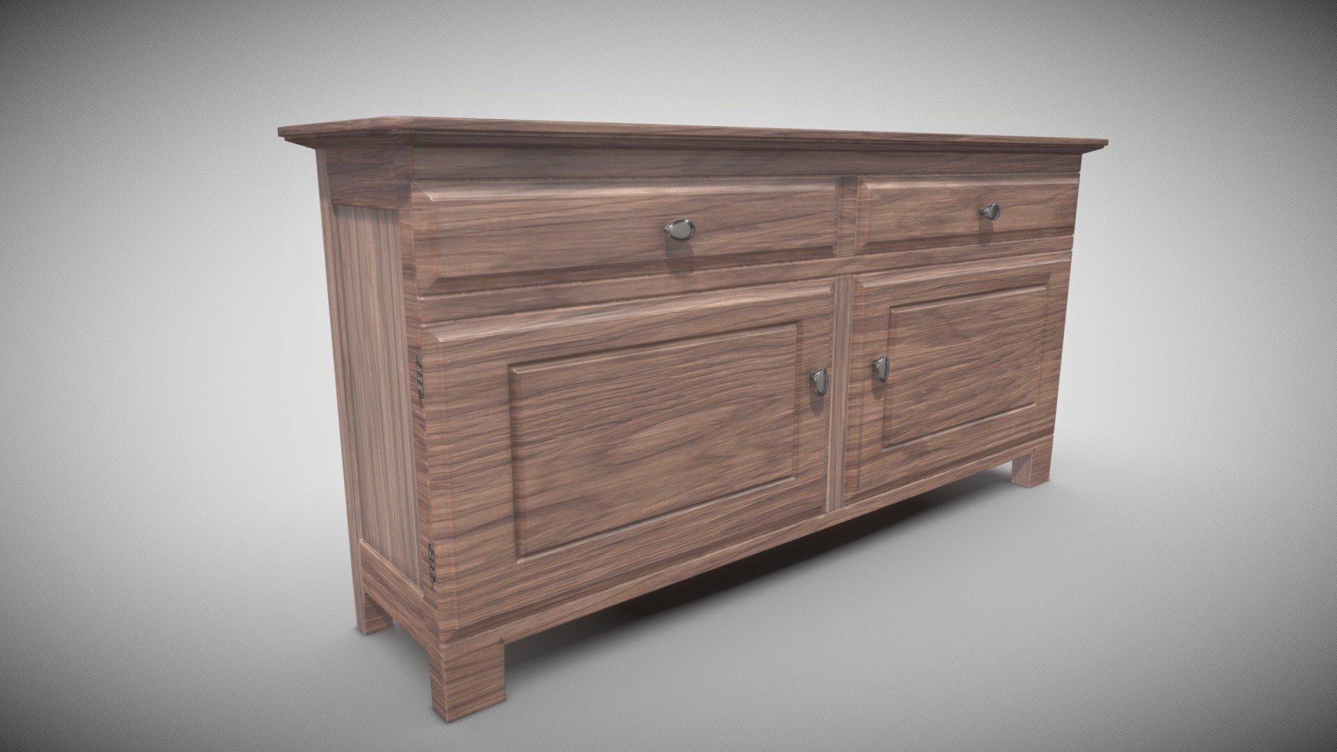 Antique Wardrobe 3d Wooden Furniture 3d Model By Kailash H Kanojia Kailashhkanojia