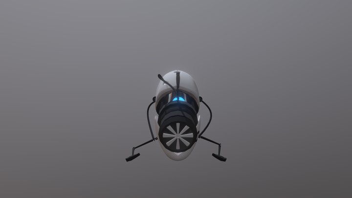 Portal Gun 3D Model