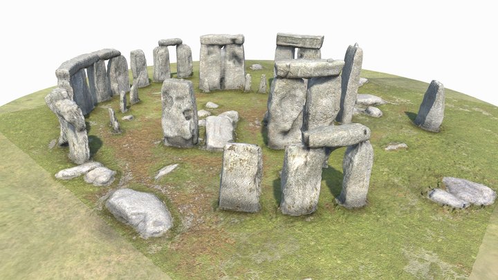 Stonehenge 3D Model