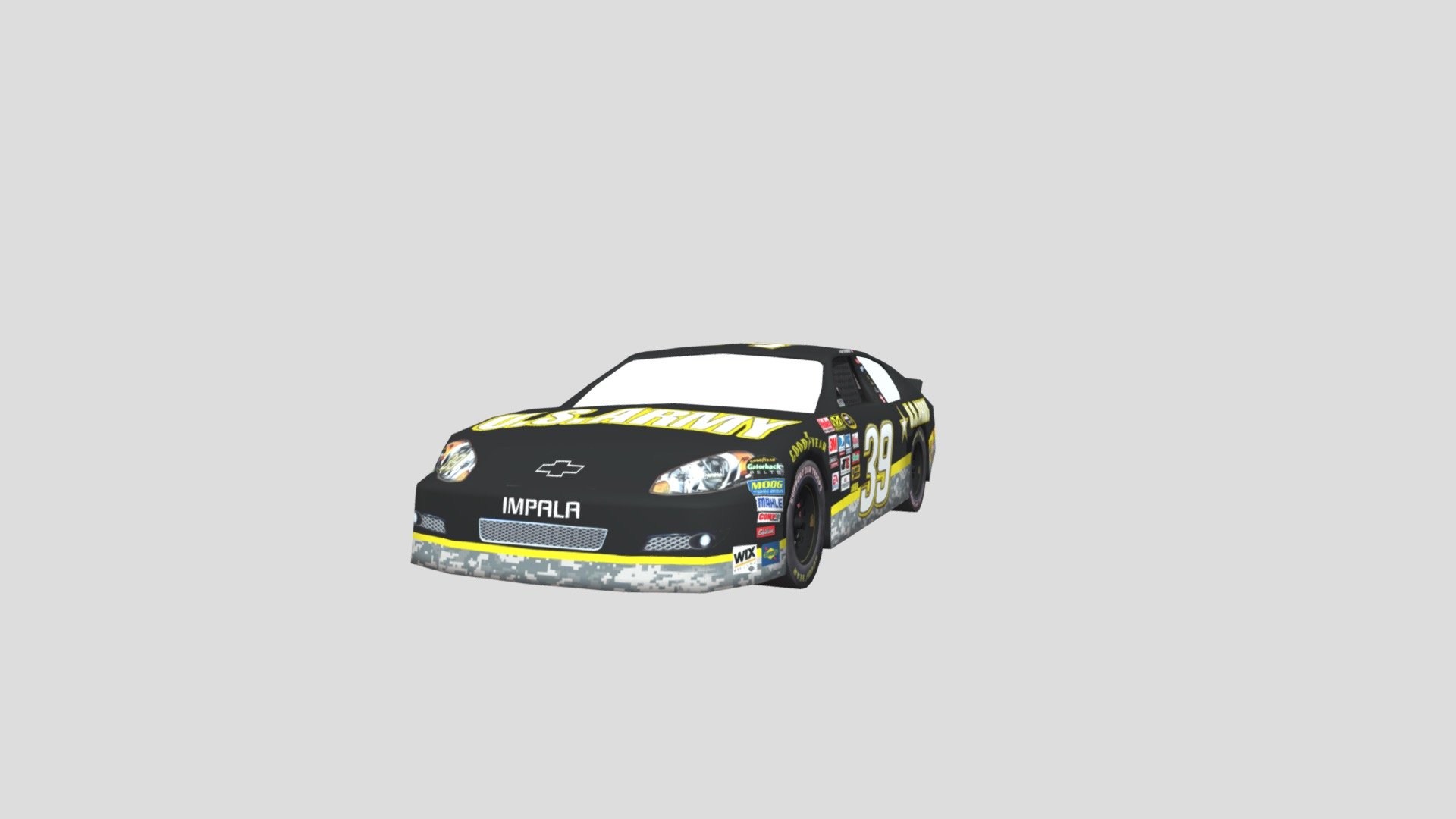 Chevy Impala US Army NASCAR FBX