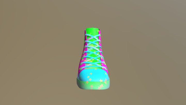 SNEAKERS UVW 3D Model