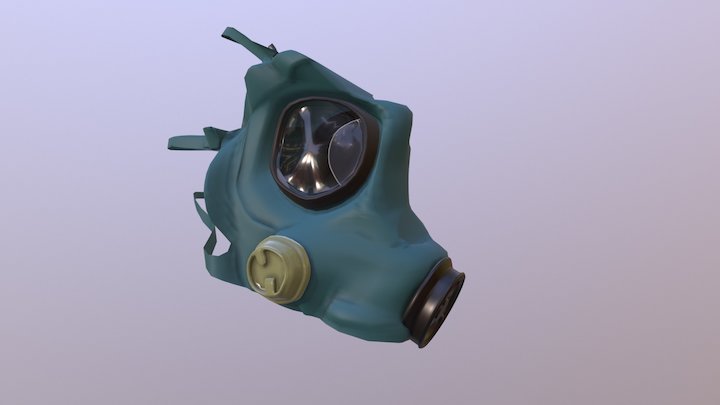 Gas Mask 3D Model