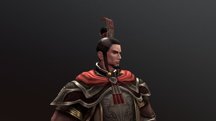 Samgoku Man 3D Model