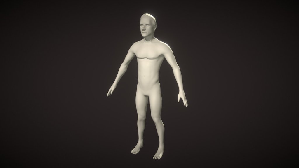 Character1 Anatomy Study Sculpt