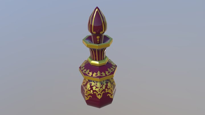 Perfume Bottle 3D Model