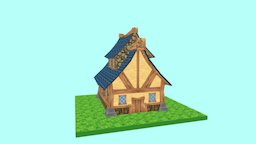 Fantasy House 3 3D Model