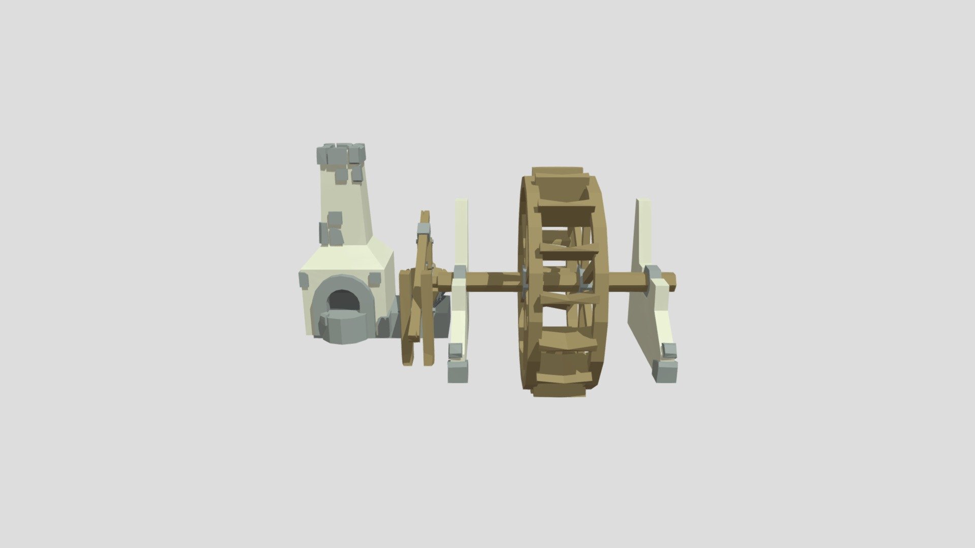 water_wheel_asset (1) - 3D model by aisyahgabrina [b6dd88f] - Sketchfab