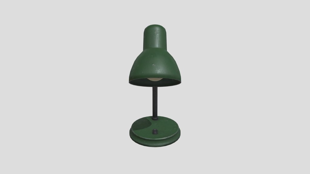 Vintage Industrial Desk Lamp