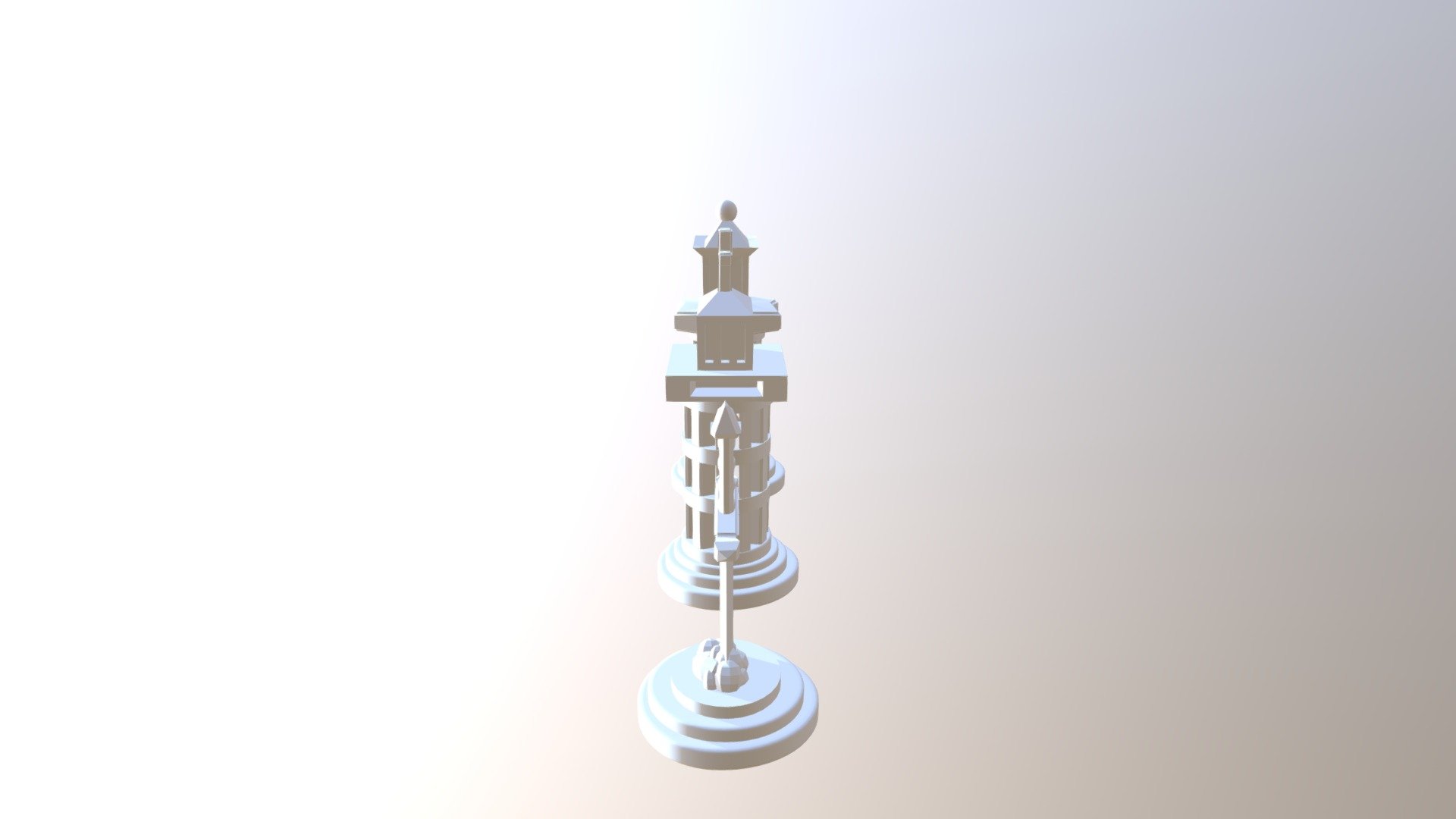 Chess Pieces — Sketchfab embed 3D viewer
