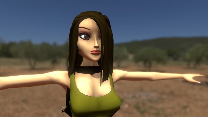 Katherine (CV2) 3D Model