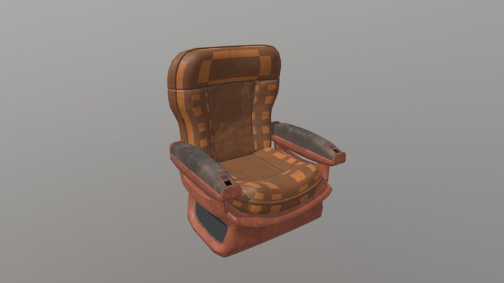 Privet Jet Chair 3D Model