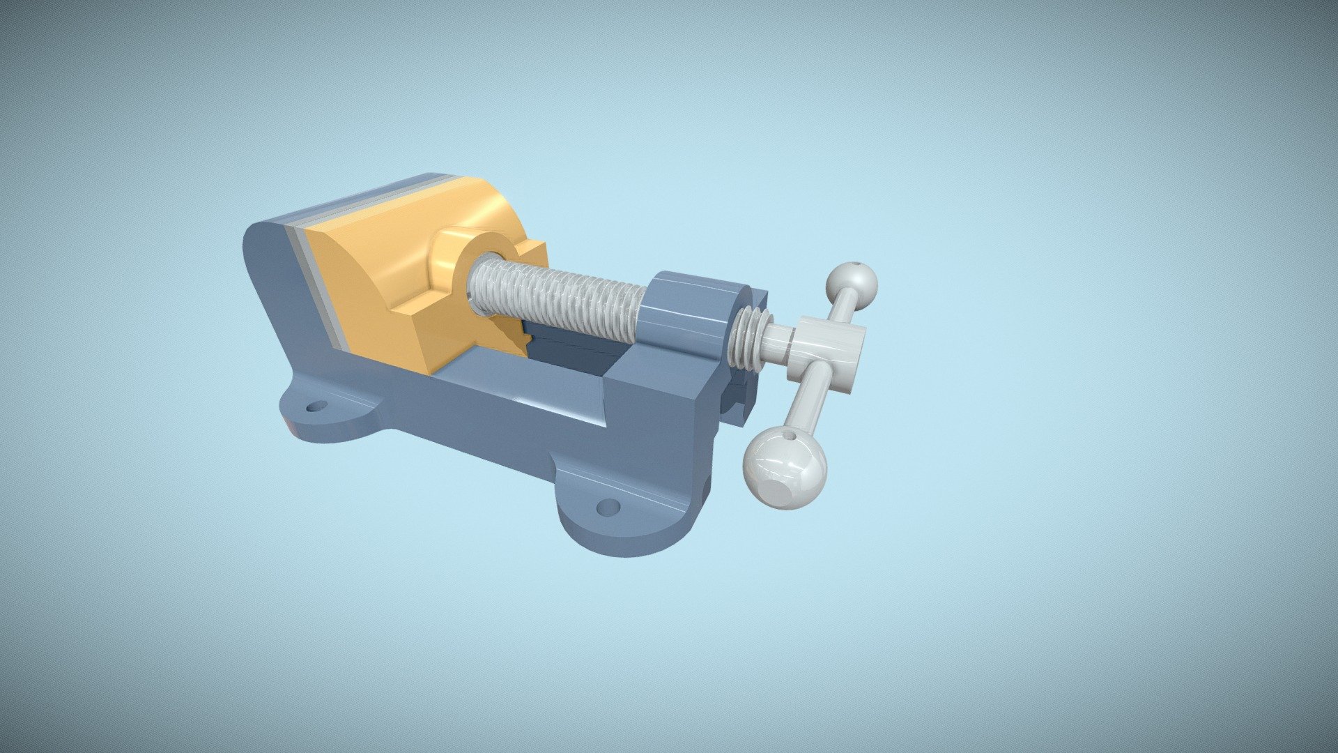 Mech Animation Table Vise - Download Free 3D model by designwagoon ...