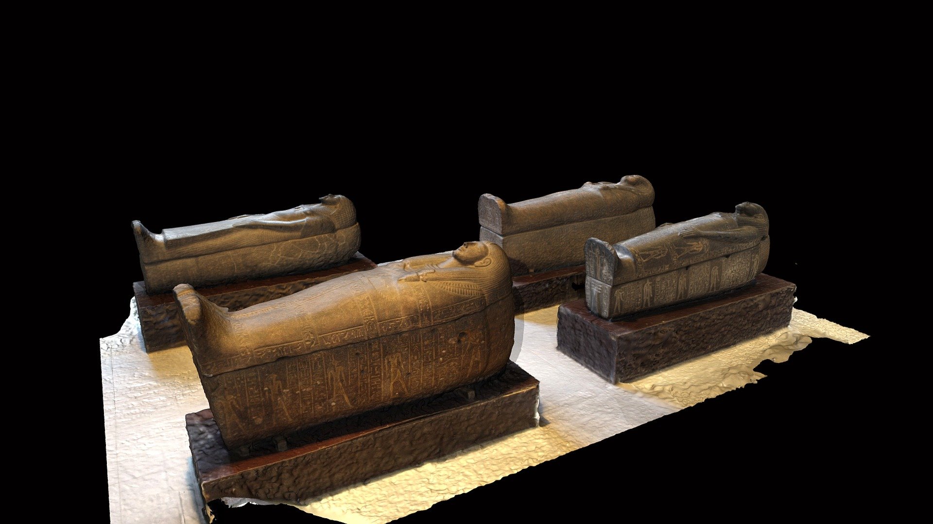 Stone Sarcophagi, Cairo Museum