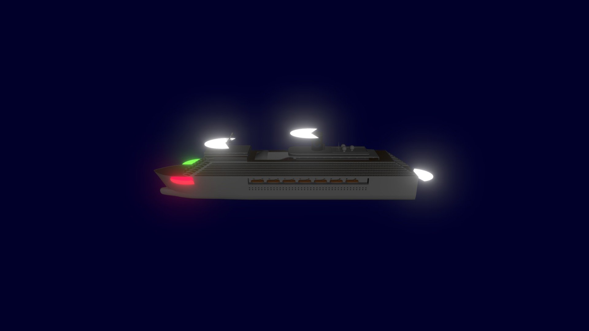Large power driven vessel 3D model by Virtualsailing [b6e132e