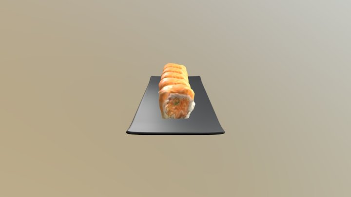 California Roll 3D Model