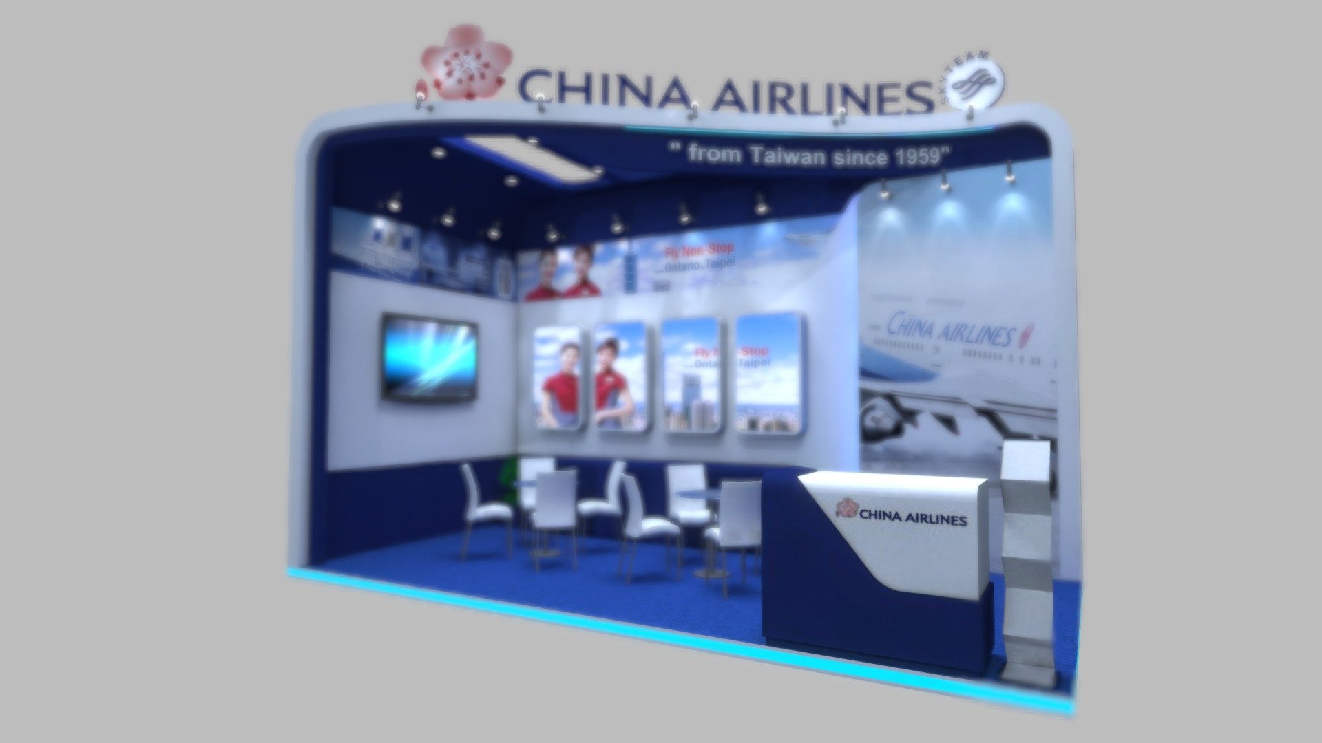 Exhibition Stand China Airlines