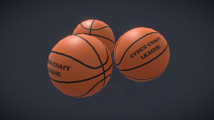 Basket Balls Concepts lowpoly – Modello 3D gratuito STL