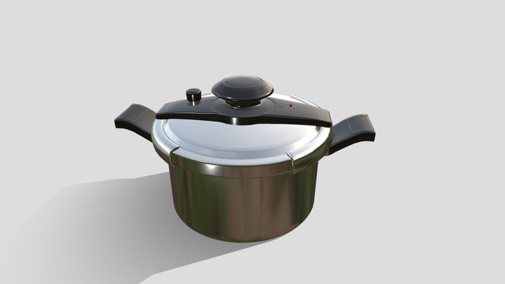 Pressure Cooker 3D Model