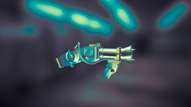 Weapon Sonic-Disruptor 3D Model