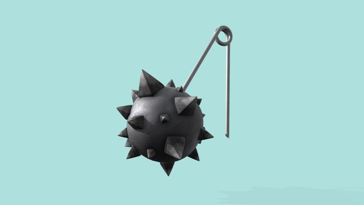 / BULAWKA (mace+safety pin)🧷 3D Model