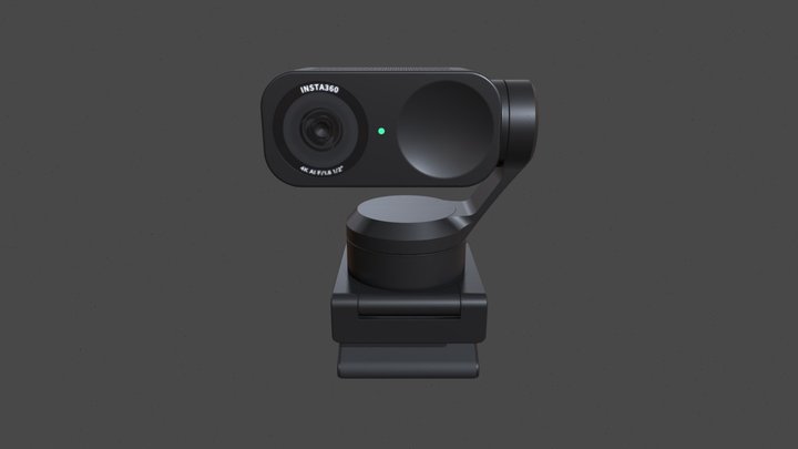 Insta360 Link 2 4K AI Webcam 3D Model